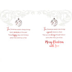 Rosedale Gold - Cartes de souhaits/Enveloppe - Joyeux Noël Fille - 5-1/2 po x 8 po - paquet de 6-Avec fini scintillant et métallique
