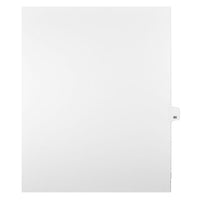 Mark Maker – Onglets séparateurs juridiques blancs, 1/25 onglets, format lettre, sans trous, numéro 90, 25/paquet-Onglets séparateurs blancs, 1/25 onglets