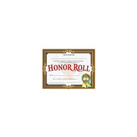 Certificat de rouleau d'honneur Hayes Brown Border, 8 1/2" x 11", 90 Pack-Nos diplômes, certificats et récompenses mesurent 8 1/2 "x 11" avec de beaux motifs authentiques imprimés en couleur sur du papier de haute qualité