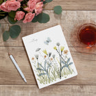 Studio Oh! - Fleurs sauvages Moyen Journal à reliure copte - 8.63" x 6.50" - Couleur assortie-Egrémentés d’un estampage à chaud
