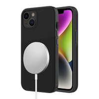 AXS - PROTech Plus etui Noir compatible avec MagSafe &Protecteur d'ecran et de lentille de camera pour Apple iPhone 14Max-PROTech Plus - Resistant aux chutes jusqu'a 10 pieds