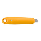 OLFA - Couteau de sécurité semi-automatique compact à rétraction automatique SK-7 - jaune-Manche en plastique ABS jaune avec canal de support en acier inoxydable