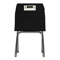 Grand sac de chaise 17 po Seat Sack, noir-Dimensions : 10 haut. x 17 larg. (po)