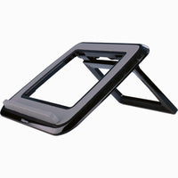 Fellowes - Rehausseur rapide pour ordinateur portable I-Spire Series - Noir-Ajustement simple à sept angles