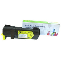 fuzion - Dell (331-0718) Cartouche De Toner Compatible - Rendement Haut - Jaune-Couleur d'encre: Jaune