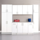 Prepac Ensemble de rangement A Élite de 112 po - 9 pièces, blanc-Capacité totale : 400 lb (181.8 kg)