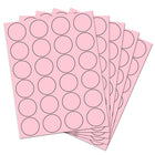 JAM Paper - Joints d'autocollants pour étiquettes circulaires - 1 2/3 po de diamètre - Pastel rose bébé - Paquet de 120-Taille : moyen, 1 2/3 pouces de diamètre, Taille parfaite pour sceller les enveloppes et étiqueter tout ce qui vous permet de rester organisé