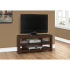 Monarch Specialties - 2554 Meuble Tv - 42 po L/En Coin Cerise-42"L x 15.5"W x 19.75"H