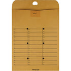 Quality Park - Enveloppes autocollantes recto verso pour courrier interne  - 10 x 13 po (l. x L.) - papier Kraft - paquet de 100-La fermeture Redi-Tac unique est durable et pratique
