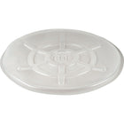 Cdf Corporation, Couvercles Protecteurs Pour Barils, Dessus Fermé, Convient Aux 55 Gal. Us, Transparent, paquet de 6-Couleur Transparent
