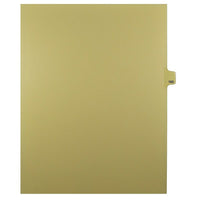Mark Maker – Onglets séparateurs juridiques beiges, 1/25 onglets, format lettre, sans trous, numéro 160, 25/paquet-Onglets séparateurs beiges, 1/25 onglets