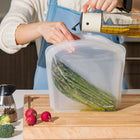 Cuisipro - Sacs Réutilisables de - 2000 ml - Transparent-4