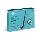 TP-Link - Adaptateur WiFi bi-bande AC1300 USB Gain Elevé-Technologie MU-MIMO - Améliore le débit et l'efficacité de l'ensemble du réseau avec la technologie MU-MIMO