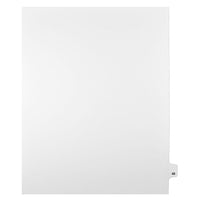 Mark Maker – Onglets séparateurs juridiques blancs, 1/25 onglets, format lettre, sans trous, numéro 48, 25/paquet-Onglets séparateurs blancs, 1/25 onglets