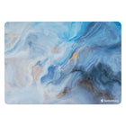 Étui de protection SwitchEasy Artist pour MacBook Air 13,6" (M2 2022 / M3 2024) - Marbre/Bleu marin-Protection complète avec des découpes précises pour un accès facile à tous les ports
