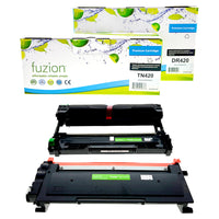 fuzion - Brother TN420, DR420 Compatible Ensemble - Cartouche D'Encre (toner) & Unité De Tambour - Rendement Standard - Noir-Couleur d'encre: Noir