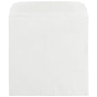 JAM Paper Enveloppes blanches 13,5 x 13,5 po, 250/paquet-Intérieur vierge où écrire un mot personnalisé