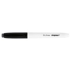 Staples - Marqueurs à effacement sec − Pointe fine − Noir − Paquet de 4-L'encre à effacement sec s'efface facilement avec un chiffon humide ou une gomme pour tableau blanc