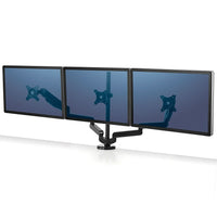Fellowes - Support triple pour moniteur, série Platinum (8042601)-Chaque support a une capacité de 20 lb.
