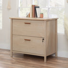 Sauder - La Collection Whitaker Point Classeur latéral - Finition Natural Maple-Tiroirs avec coulisses à extension complète pour dossiers suspendus de format lettre ou légal.