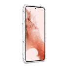 Mellow - etui bio compostable pour Samsung Galaxy S22, cloud 9-Teste contre les chutes de pieds - L'etui possede des coins renforces qui se compriment en cas d'impact, ce qui permet d'absorber et de disperser le choc.