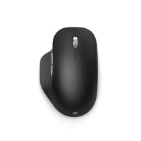 Microsoft - Souris Ergonomique Bluetooth - Noir mat-Souris ergonomique Bluetooth