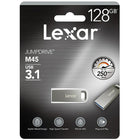 Lexar - Clé Jumpdrive M45 USB 3.1, 128 Go (LJDM45-128ABSL)-128 Go