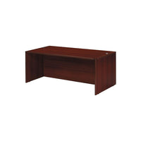 Office Star - Coquille de bureau 71 po de la collection Napa, fini acajou-Avec dessus et panneaux d'extrémité de 1 po, et panneaux de modestie de 5/8 po