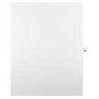 Mark Maker – Onglets séparateurs juridiques blancs, 1/25 onglets, format lettre, sans trous, numéro 163, 25/paquet-Onglets séparateurs blancs, 1/25 onglets