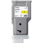 Canon – Réservoir d'encre jaune PFI-206 (300 ml) pour IPF 6400 / 6450-Jaune