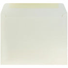 JAM Paper - Enveloppes Strathmore pour livret 10 x 13 - Vélin blanc naturel - paquet de 50-Quantité : 50 enveloppes par paquet