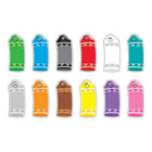 Trend Enterprises - Petites décorations classiques pour prématernelle à 2e année, crayons de couleur, 216/ensemble-Rehaussez les leçons et les affichages avec de fiers Accents qui offrent des messages aux élèves et qui bâtissent leur confiance de différentes façons