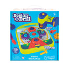 Educational Insights - Atelier de conception et d'engrenages de forage-Créez une réaction en chaîne ! Les enfants d'âge préscolaire utilisent un jouet Power Drill adapté aux enfants pour ajouter les boulons et les engrenages colorés qui complètent les cartes de défi, puis utilisent le drill pour donner vie aux images