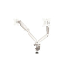 Fellowes - Support articule pour deux moniteurs serie Platinum, blanc-Materiau : Aluminium
