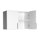 PrepacMC – Armoire murale empilable Elite 32 x 24 po, blanc-Porte de grande qualité de style européen, charnières réglables de 6 façons