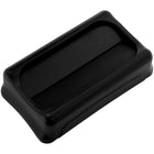 Couvercle à bascule Rubbermaid Slim Jim, noir-5"H x 11.7"W x 20.5"L