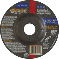 Norton - Meules À Moyeu Déporté - Gemini Oxyde D'Aluminium Type 27, paquet de 36-Matériau abrasif Oxyde d'aluminium