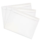 JAM Paper Enveloppes format livret à rabat droit gommé, 9 x 12 po, blanches, 100 par paquet-Idéales pour les cartes de vœux, les cartes d’invitation, les faire-part de mariage et autres