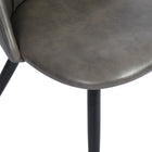 FurnitureR - Chaise de salle manger marron, ensemble de 2, CHARLTON Vintage A-4