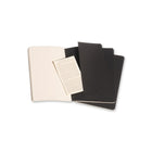 Moleskine – Cahier journal page blanche, couverture souple, noir, 5 po x 8,25 po-Couverture souple