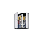 Durable - Armoire à clés avec verrou de sécurité, 54 clés, 11 9/10 x 4 4/5 x 11 po, argenté-L’armoire à clés prépercées simplifie le contrôle des clés