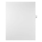 Mark Maker – Onglets séparateurs juridiques blancs, 1/25 onglets, format lettre, sans trous, numéro 135, 25/paquet-Onglets séparateurs blancs, 1/25 onglets