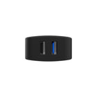 Skullcandy - Fix Rapid AC double port USB adaptateur avec charge rapide - noir-Un port de charge USB standard