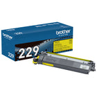 Brother - authentique TN229Y Cartouche de toner jaune à rendement standard-Impression laser de qualité supérieure. Les cartouches de toner authentiques de Brother produisent des impressions laser de première qualité, aux couleurs nettes et vives, qui ne se décolorent pas et ne comportent pas de bavures.