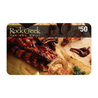 Rock Creek Tap And Grill, carte-cadeau de 50 $-Les récompenses Air Miles ne s'appliquent pas sur l'achat de cartes-cadeaux.