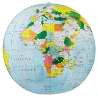 Replogle Globe - Globe gonflable politique, bleu clair, 16 po-Chaque globe est coloré et extrêmement durable