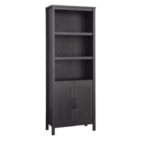 Sauder - 434880 La Collection Misc. Bibliothèque - Finition Raven Oak-Trois tablettes réglables. 