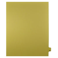 Mark Maker – Onglets séparateurs juridiques beiges, 1/25 onglets, format lettre, sans trous, numéro 98, 25/paquet-Onglets séparateurs beiges, 1/25 onglets