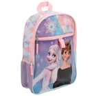 Bioworld Ensemble de sac à dos 5 pièces - 16 po - Frozen Elsa Anna-Matériau: fabriqué à partir d'un tissu en polyester tissé