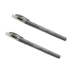 Marvy Uchida – Stylos à gel – 0,7 mm – argent – paquet de 2-Couleur :  argent